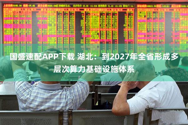 国盛速配APP下载 湖北：到2027年全省形成多层次算力基础设施体系
