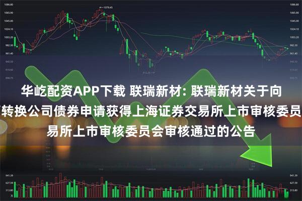 华屹配资APP下载 联瑞新材: 联瑞新材关于向不特定对象发行可转换公司债券申请获得上海证券交易所上市审核委员会审核通过的公告